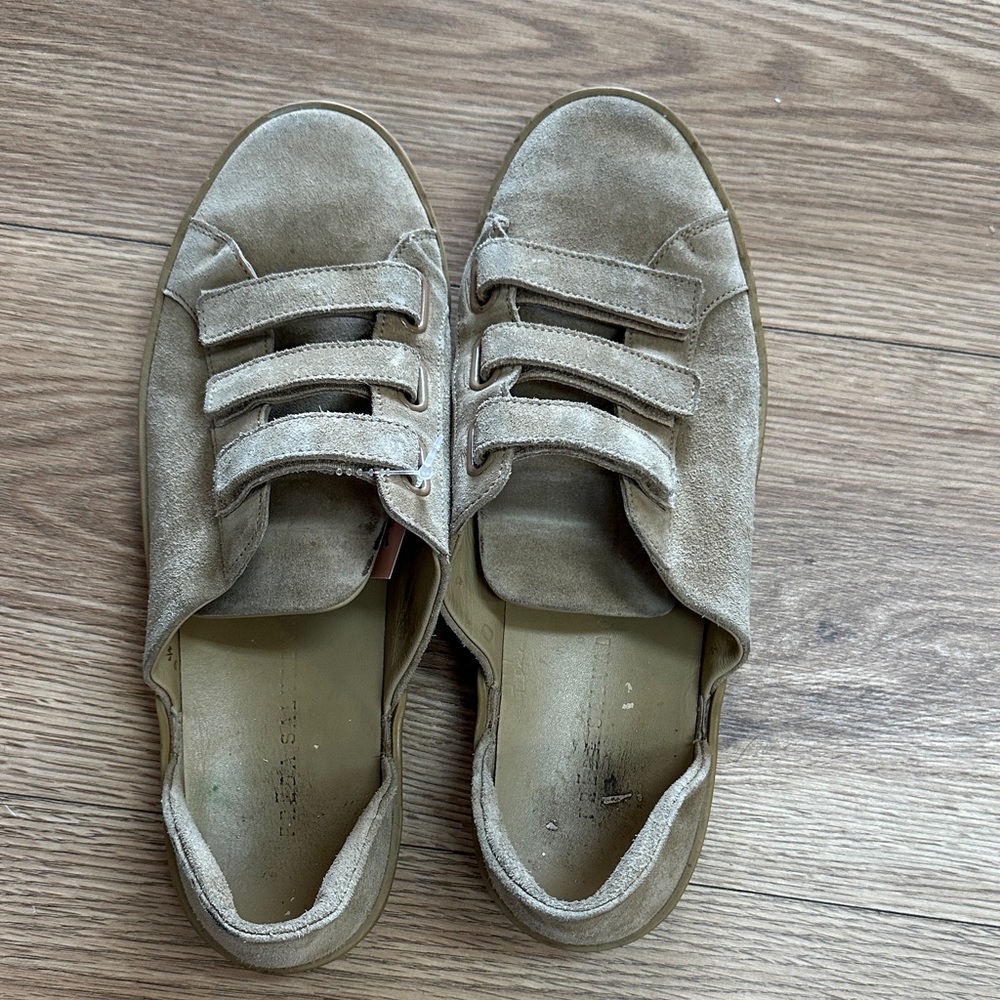 Freda Salvador Tan Suede EDA D'ORSAY SNEAKER